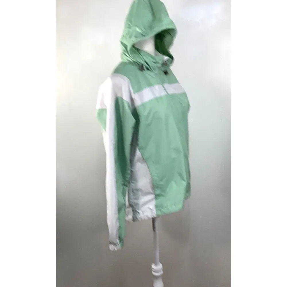The North Face Jacket‎ Hydrenalite Windproof Breathable fits Small Hood Green